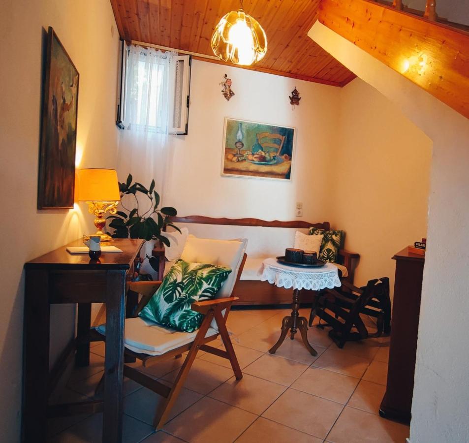 Retro Wooden House Gaios Vila Exterior foto